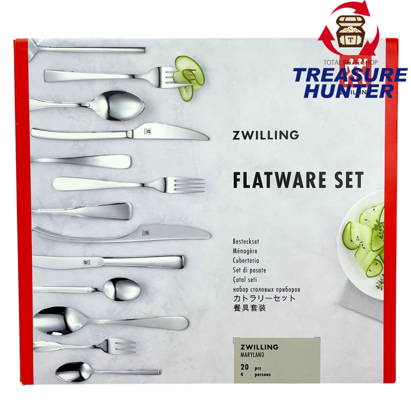 ZWILLING メリーランド カトラリー20点セット(スプーン×4 フォーク×4 ナイフ×4 サラダフォーク×4 ティースプーン×4) ツヴィリング 【106059997006】