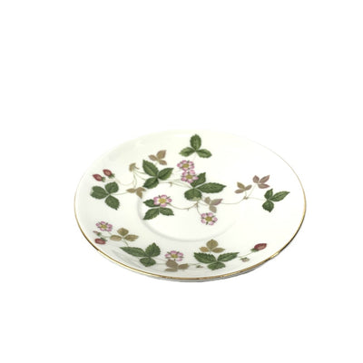 WEDGWOOD(ウェッジウッド) ワイルドストロベリー カップ＆ソーサー ペア(キャン) 箱あり 未使用品 【106060022003】
