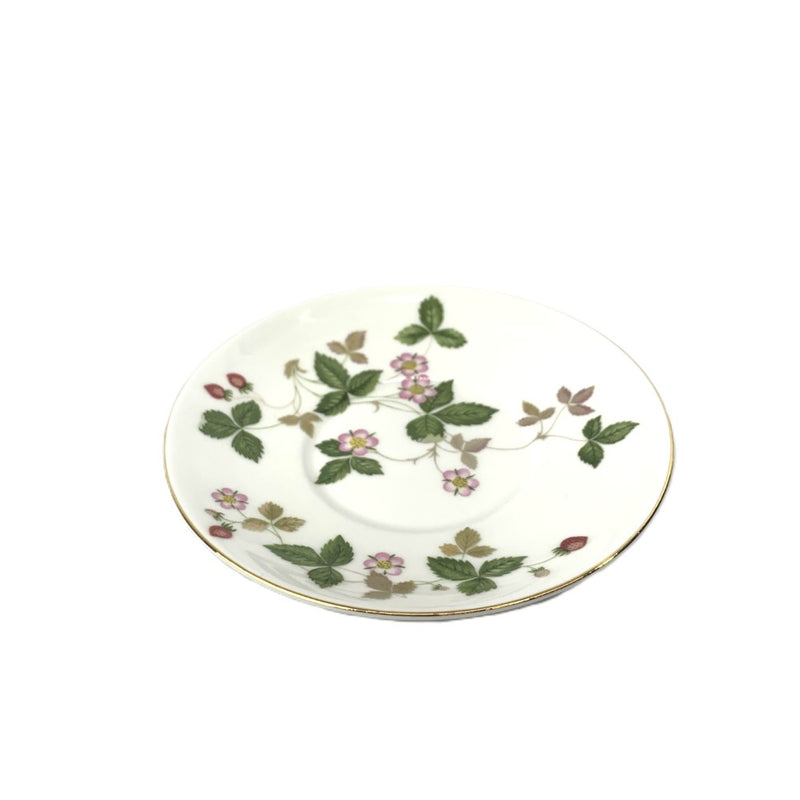 WEDGWOOD(ウェッジウッド) ワイルドストロベリー カップ＆ソーサー ペア(キャン) 箱あり 未使用品 【106060022003】