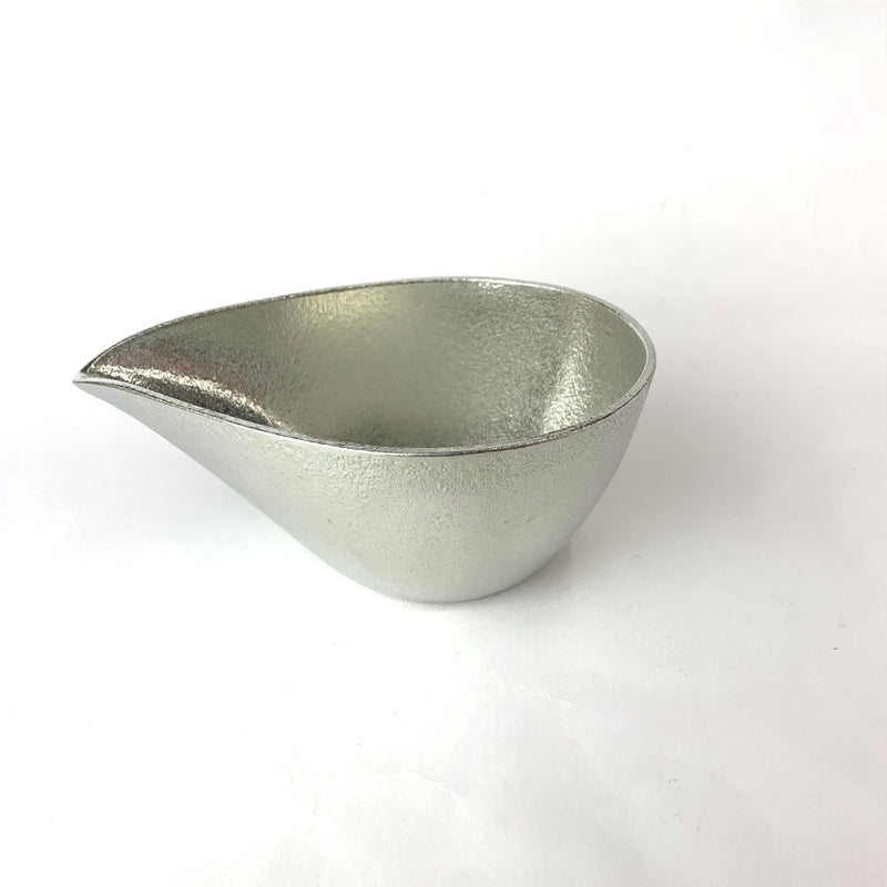 能作(NOUSAKU)　片口&盃 ペア セット (片口×1　ぐい呑×2)　錫100%　酒器セット 箱あり 未使用品 【106060037003】