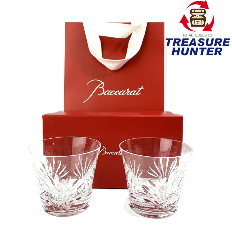 Baccarat (バカラ)　ルテシア　ペアタンブラー　2024刻印  箱・紙袋付　未使用品 【106060299005】