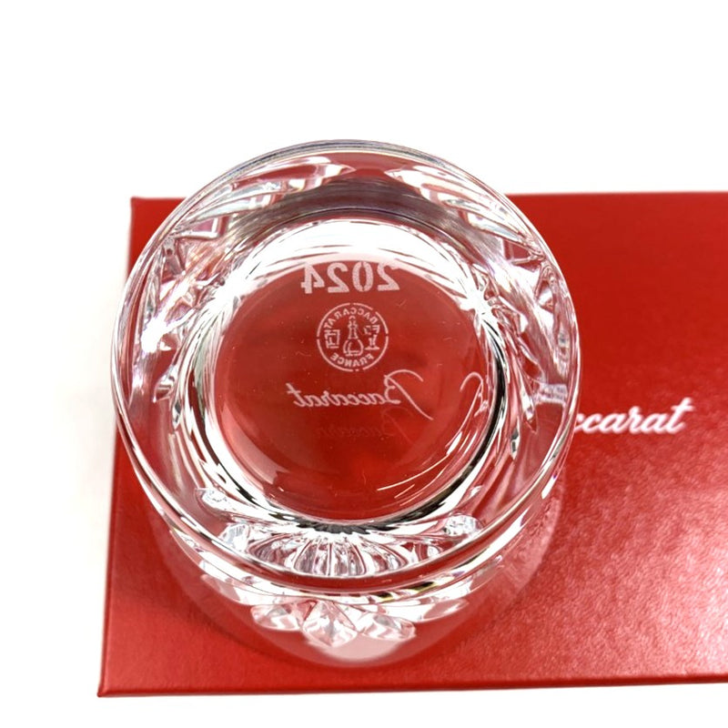 Baccarat (バカラ)　ルテシア　ペアタンブラー　2024刻印  箱・紙袋付　未使用品 【106060299005】