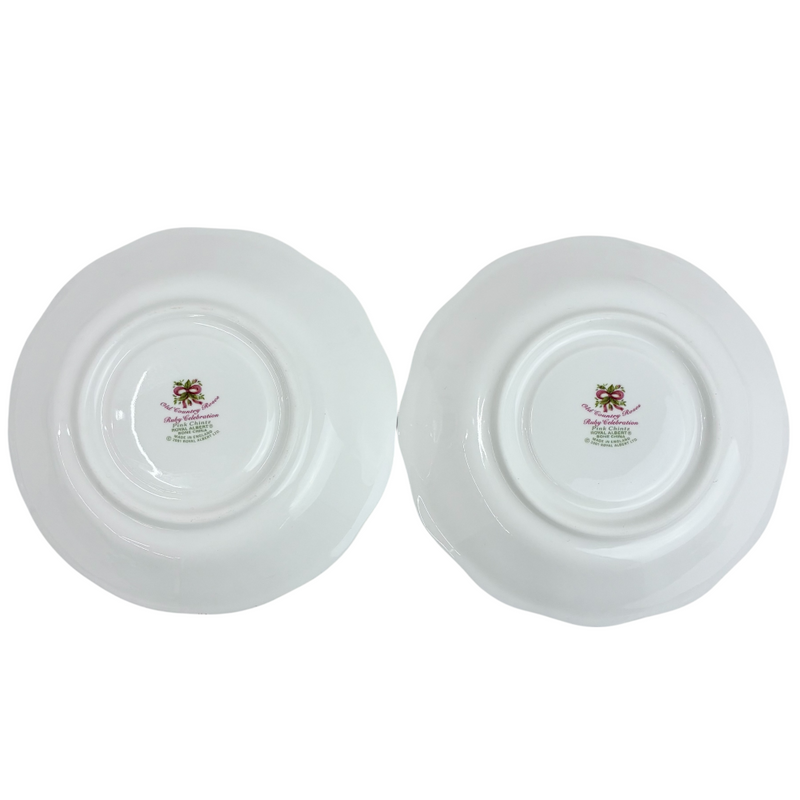 Royal Albert オールドカントリーローズ ルビーセレブレーション ペア カップ&ソーサー プレートセット ロイヤルアルバート 【106060372008】