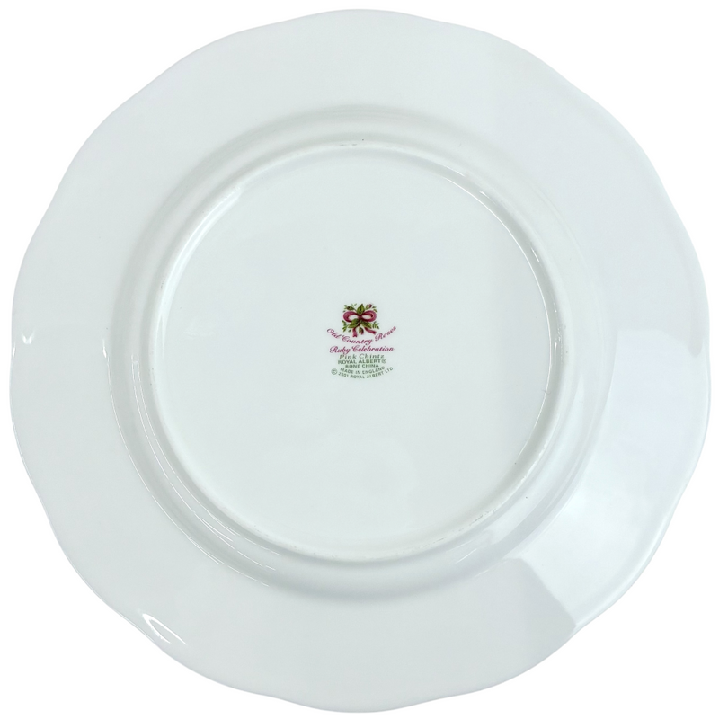 Royal Albert オールドカントリーローズ ルビーセレブレーション ペア カップ&ソーサー プレートセット ロイヤルアルバート 【106060372008】