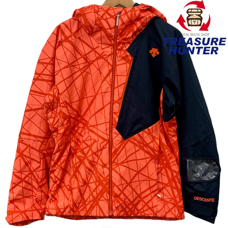 DESCENTE S.I.O JACKET 60 スキーウェア DWMOJK73 サイズL オレンジ 2020年モデル デサント 【107050770002】