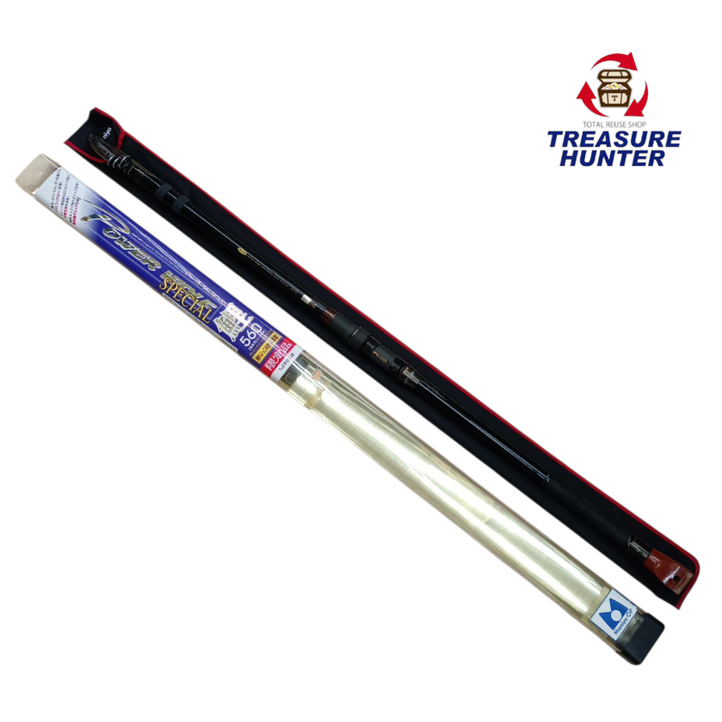 中古 マミヤOP パワーウルフ スペシャル 560 鯉 釣竿 MAMIYA POWER WOLF SPECIAL ブラック 【107108117002】