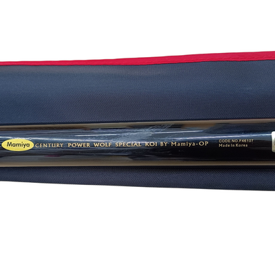 中古 マミヤOP パワーウルフ スペシャル 560 鯉 釣竿 MAMIYA POWER WOLF SPECIAL ブラック 【107108117002】