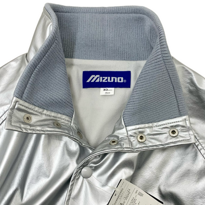 mizuno グラウンドコート 52WM22603 サイズXO(約XXLサイズ相当) シルバー タグ付き未使用品 ミズノ 【107108456002】
