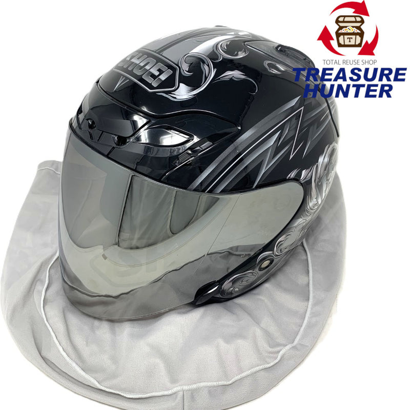 SHOEI(ショウエイ) ジェットヘルメット J-FORCE III TC-5 サイズXL(61cm) ブラック×グレー2023年製 【107108736003】