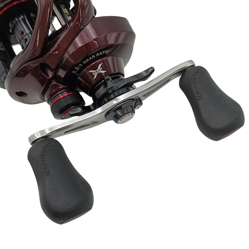 中古 シマノ SHIMANO ベイトリール スコーピオン Scorpion 200 右ハンドル ブラウン 釣り 箱 説明書 【107110202002】