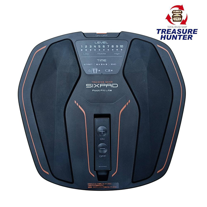 中古 MTG SIXPAD Foot Fit Lite SE-AH00A フットフィットライト ブラック EMS 足 筋肉 トレーニング 【107111089002】