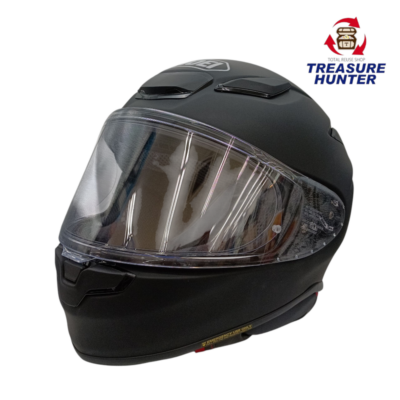 中古 SHOEI フルフェイスヘルメット Z-8 バイク用 マットブラック サイズ：S 55cm 箱 保存袋 【107111900002】