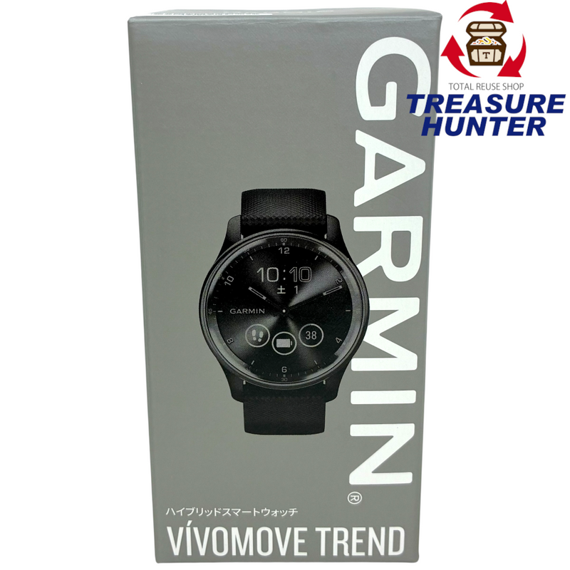 GARMIN ハイブリッドスマートウォッチ vivomove Trebd 010-02665-70 ワイヤレス充電「Qi」規格 Suica対応 ガーミン 【107111988002】