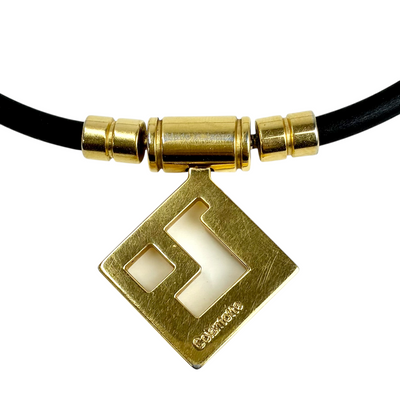 Colantotte TAOネックレス AURA 全長47cm ブラック×ゴールド コラントッテ 【107112436007】