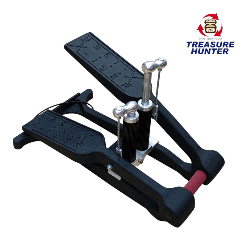 中古 Xiser エクサー Pro Trainer プロステッパー ブラック 足 筋肉 トレーニング 油圧シリンダー 【107112475002】