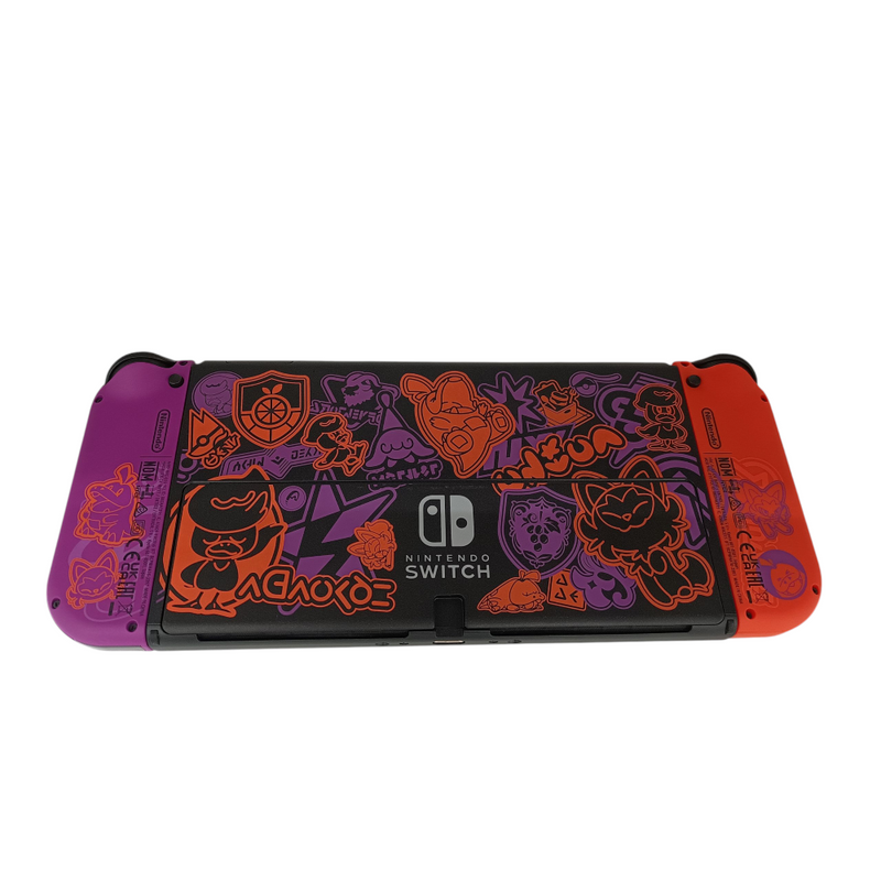 中古 Nintendo Switch 有機ELモデル スカーレット・バイオレットエディション 【108052234002】