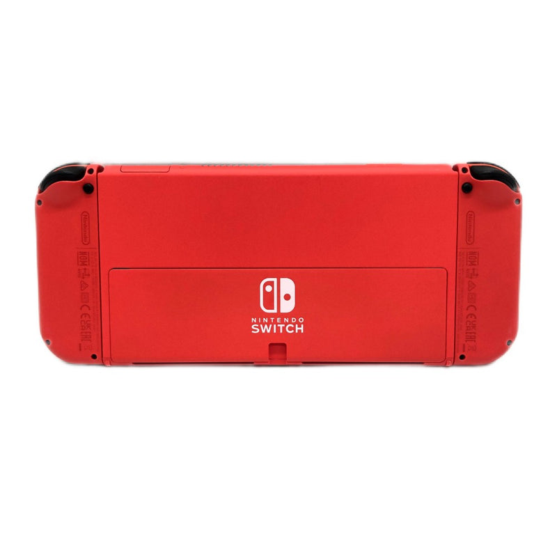 【美品中古】Nintendo Switch 有機ELモデル マリオレッド HEG-S-RAAAA ゲーム機 本体 ニンテンドー 任天堂 スイッチ 【108052410007】