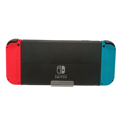 中古 美品 任天堂 Nintendo Switch 有機ELモデル 25年 ニンテンドースイッチ Joy-Con(L) ネオンブルー/(R) ネオンレッド HEG-S-KABAA 完品 【108072001002】