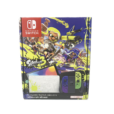 Nintendo Sｗitch 本体（有機ELモデル）スプラトゥーン3　エディションver. 64GB  HEG-S-KCAAA　未使用品 【108072023008】