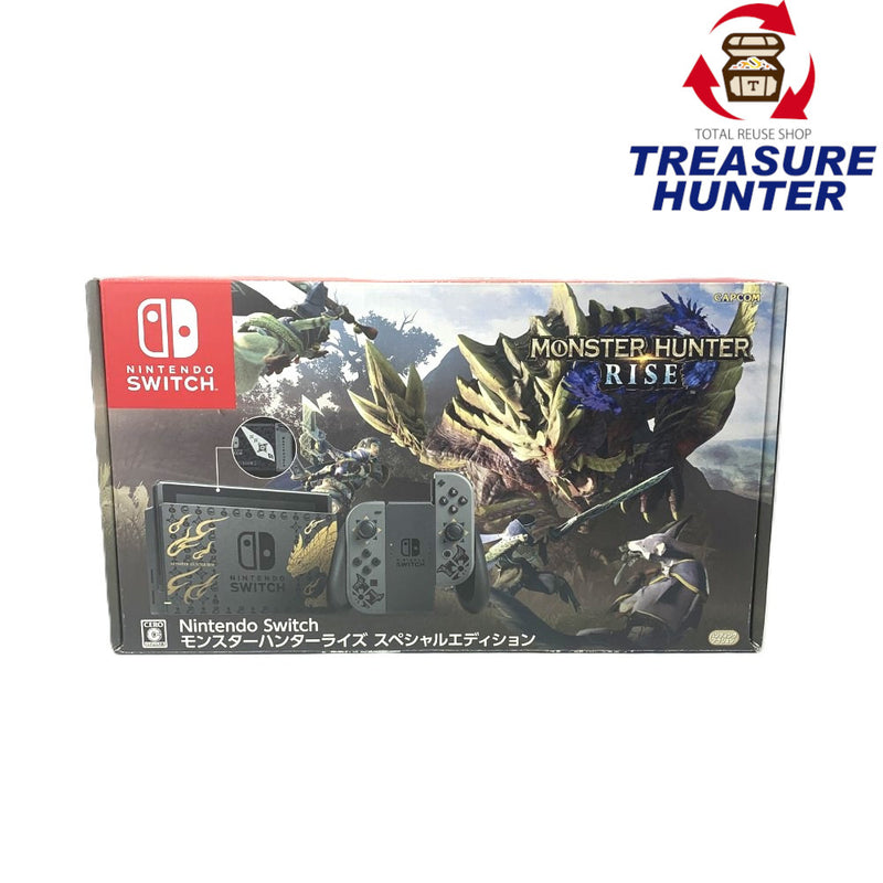 Nintendo Sｗitch 本体　モンスターハンターライズ　エディションVer. 32GB HAD-S-KGAGL バッテリー強化版　未使用品 【108072048008】