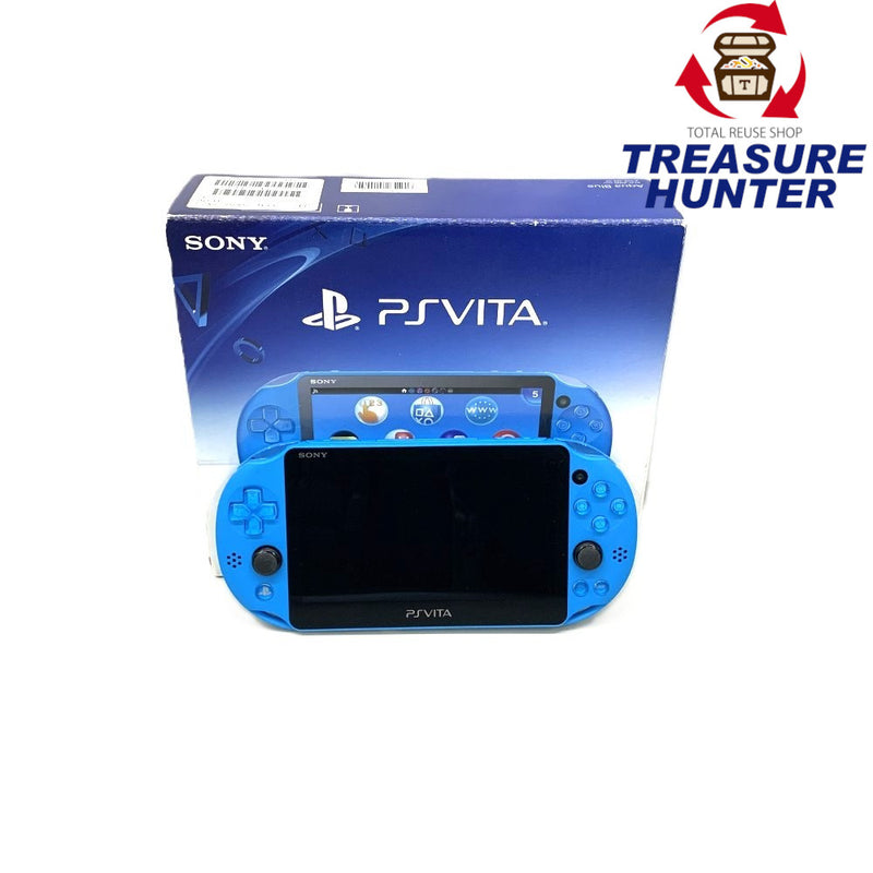 ソニー　PS VITA ヴィータ　アクアブルー　PCH-2000ZA23 1GB　2013年　SONY 【108072215008】