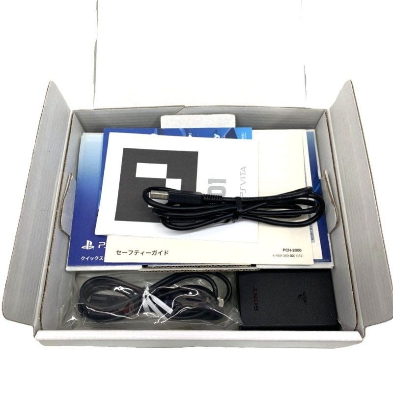 ソニー　PS VITA ヴィータ　アクアブルー　PCH-2000ZA23 1GB　2013年　SONY 【108072215008】