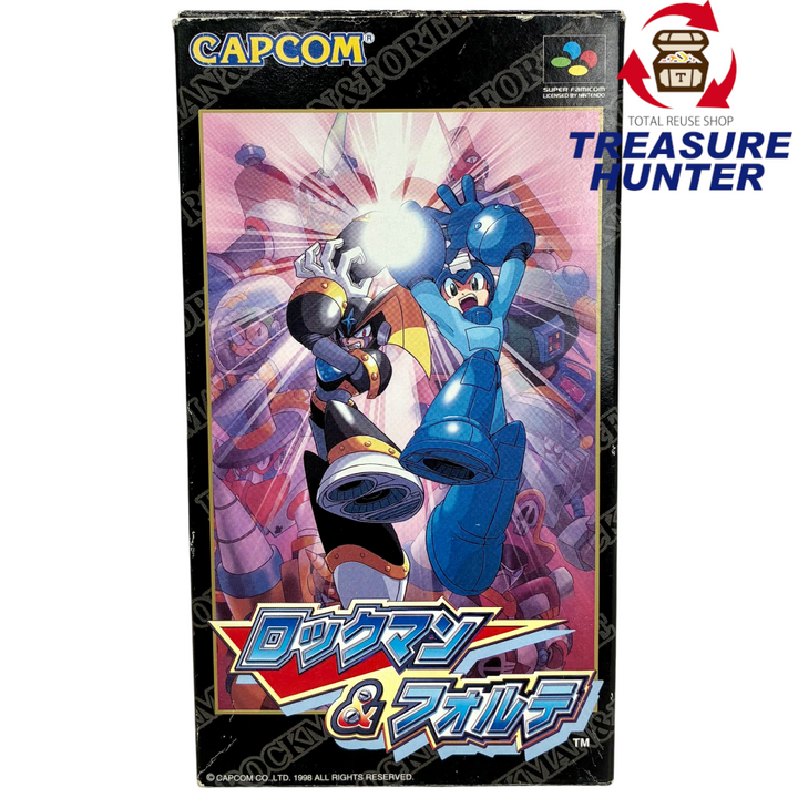 スーパーファミコン　ソフト CAPCOM スーパーファミコン ソフト ロックマン&フォルテ SHVC-P-AR6J