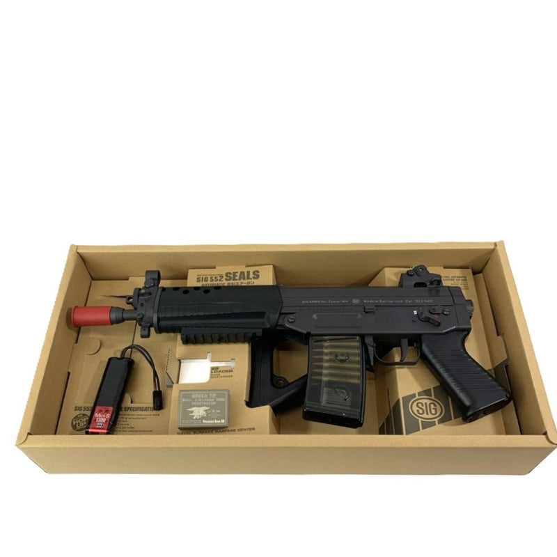 東京マルイ　SIG 552 シールズ  電動ガン　フルオート(連発)/セミオート(単発)切替え式　ブラック　対象年齢18歳以上 【109041569005】