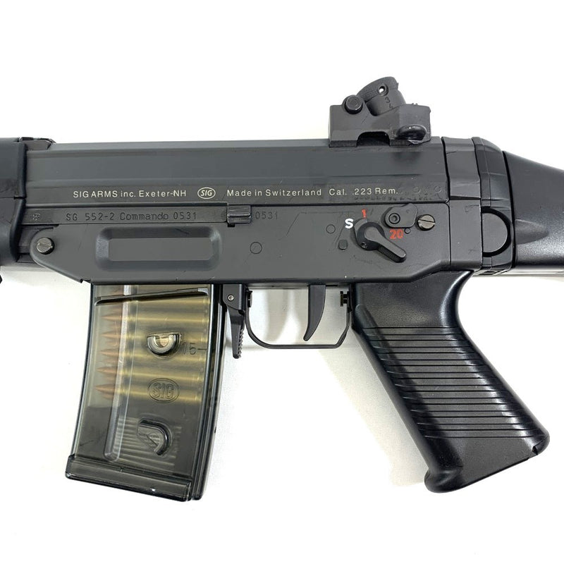 東京マルイ　SIG 552 シールズ  電動ガン　フルオート(連発)/セミオート(単発)切替え式　ブラック　対象年齢18歳以上 【109041569005】