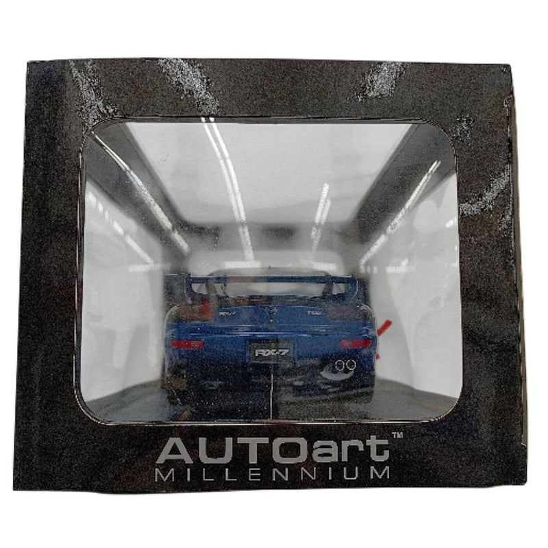 未使用 AUTOart オートアート MILLENNIUM 1/18 マツダRX-7（FD）スピリット R タイプA ブルー 【109041954002】