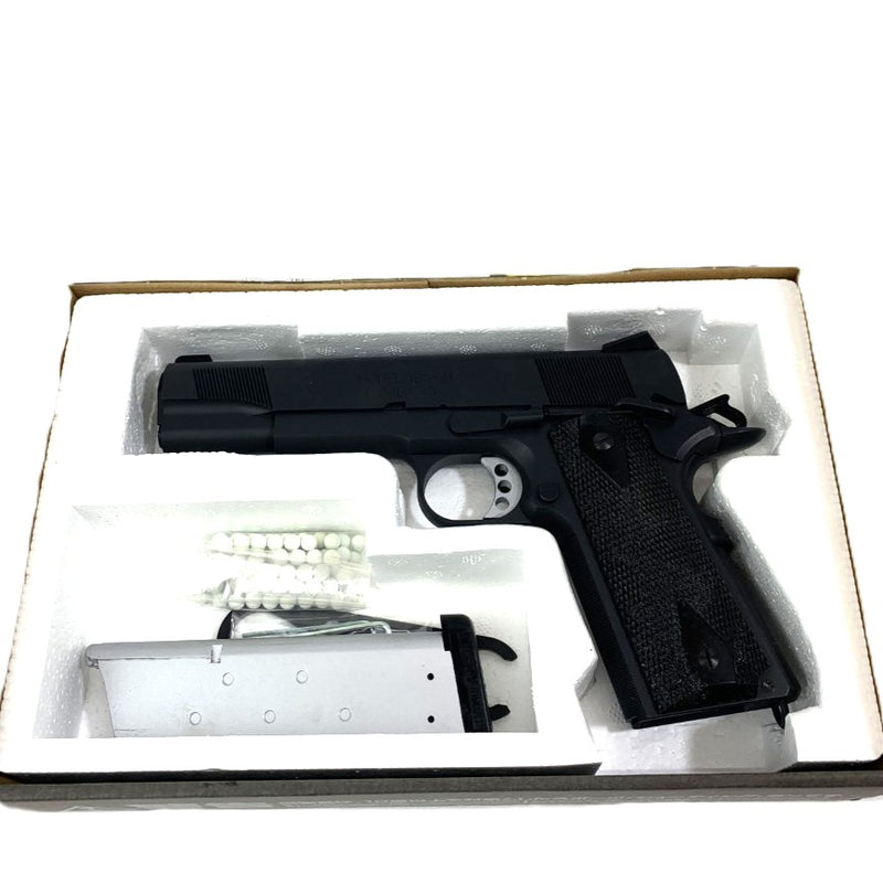 WESTERN ARMS(ウエスタンアームズ)　ガスガン　SCW 1911-A1 ブラック　ガスブローバックガン　対象年齢18歳以上 【109044064005】