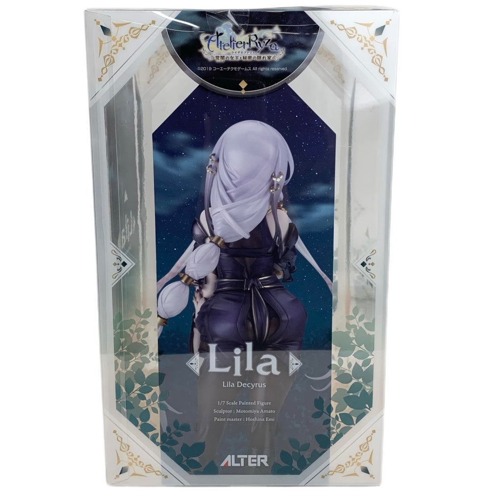 ALTER ライザのアトリエ ~常闇の女王と秘密の隠れ家~ Lila(リラ・ディザイアス) 1/7スケール PVC&ABS製塗装済完成品フィ –  【トレジャーハンター】オンラインストア