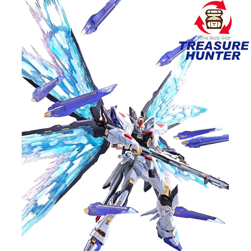 輸送箱未開封 バンダイ METAL BUILD ストライクフリーダムガンダム 光の翼 オプションセット SOUL BLUE Ver. 機動戦士ガンダム フィギュア 【109051385001】
