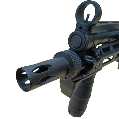 中古 CYMA Enhanced MP5 PDWストック フルメタル電動ガン CME041G ブラック 別売りマガジン×3付属 【109058906002】