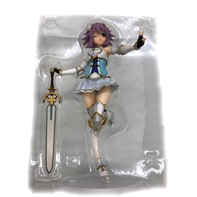 【中古品】プルクラ　四女神オンライン　CYBER DIMENSION NEPTUNE 聖騎士ネプテューヌ　フィギュア　全高：約21.5cm 【109059544007】