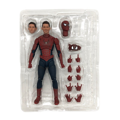 【中古品】 バンダイ スパイダーマン：ノーウェイ・ホーム S.H.Figuartsa [フレンドリー・ネイバーフッド・スパイダーマン] フィギュア 全高：約14.7cm 【109059641007】