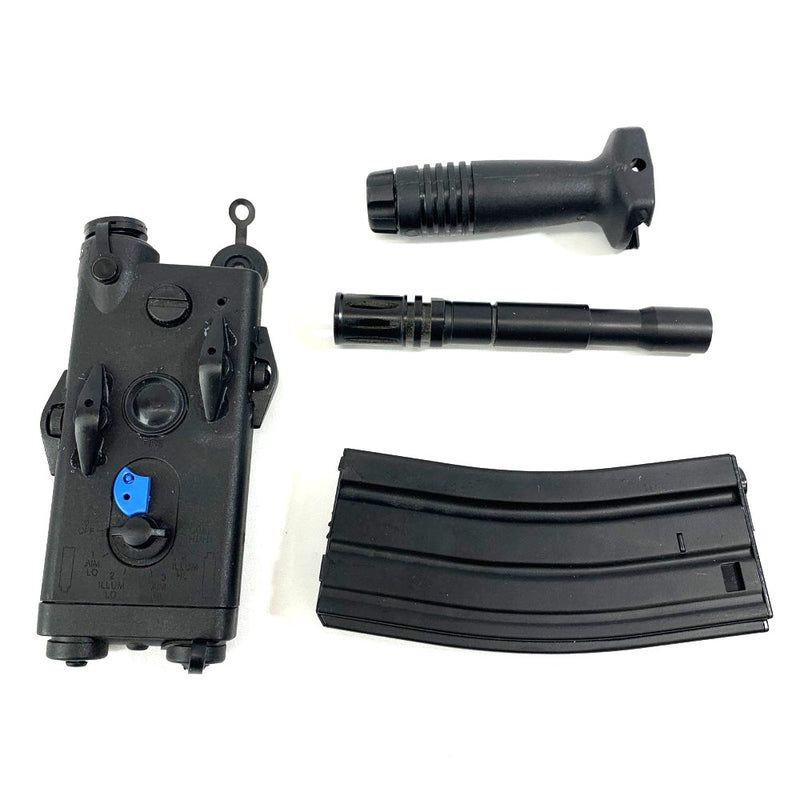 電動ガン HK416(BY-801) フルオート(連発)セミオート(単発)切替え式　ブラック メーカー不明　販売元UFC　対象年齢18歳以上 【109059772005】