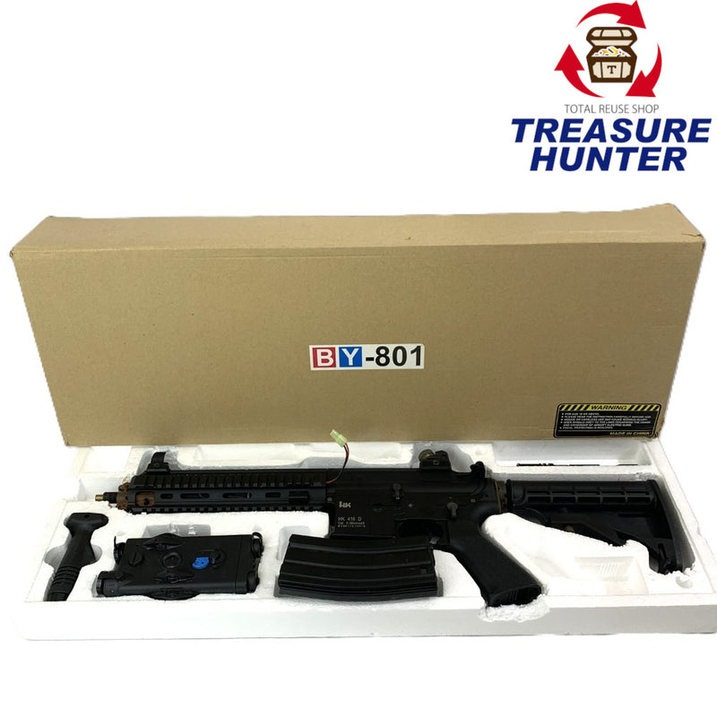 電動ガン HK416(BY-801) フルオート(連発)セミオート(単発)切替え式　ブラック メーカー不明　販売元UFC　対象年齢18歳以上 【109059772005】