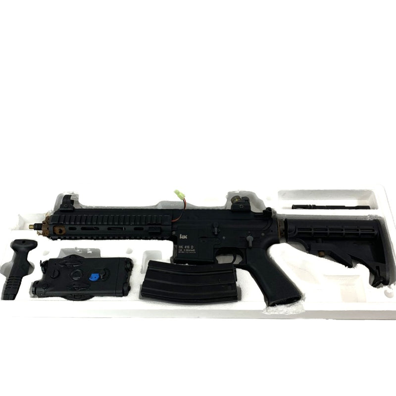 電動ガン HK416(BY-801) フルオート(連発)セミオート(単発)切替え式　ブラック メーカー不明　販売元UFC　対象年齢18歳以上 【109059772005】