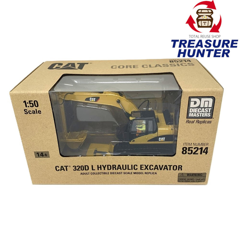 ダイキャストマスター 建設重機 ショベルカー CAT 320D L HYDRAULIC EXCAVATOR  85214 1/50スケール  【109059878008】