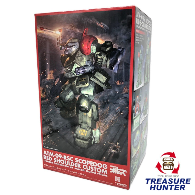 WAVE 装甲騎兵ボトムズ スコープドッグ レッドショルダーカスタム 1/24スケール プラモデル ウェーブ 【109060342007】