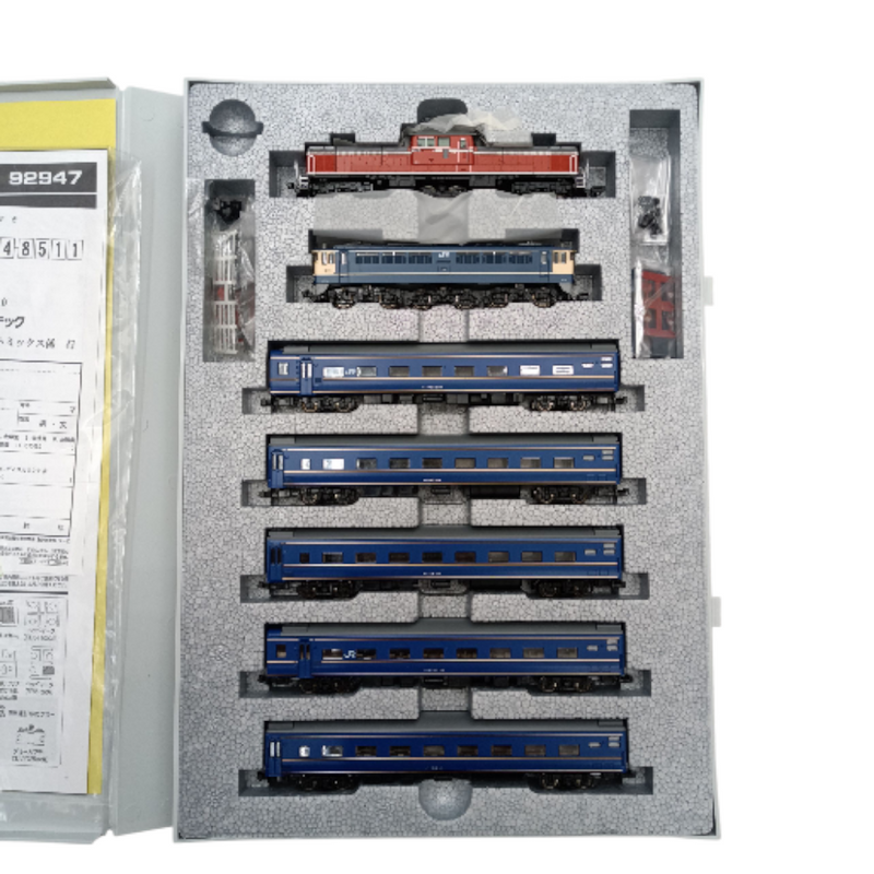 中古 美品 TOMIX 92947 JR西日本・東日本 24系25形特急形寝台客車+DD51+EF65 1000 さよなら出雲セット 14両 鉄道模型  【109060953002】