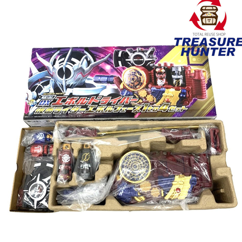 バンダイ DXエボルドライバー SUPERBEST 仮面ライダーエボルフェーズ 1to4セット  変身ベルト 【109075486008】