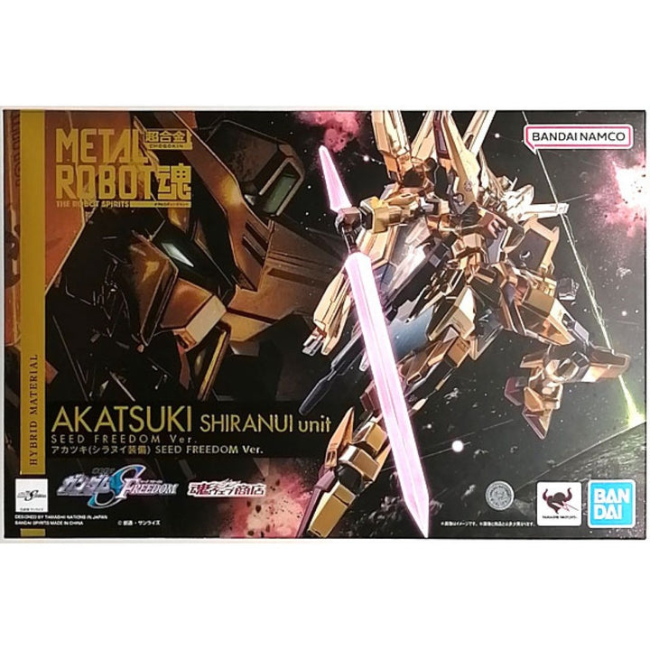 BANDAI(ﾊﾞﾝﾀﾞｲ) METAL ROBOT魂 ｱｶﾂｷｶﾞﾝﾀﾞﾑ(ｼﾗﾇｲ装備) SEED FREEDOM Ver