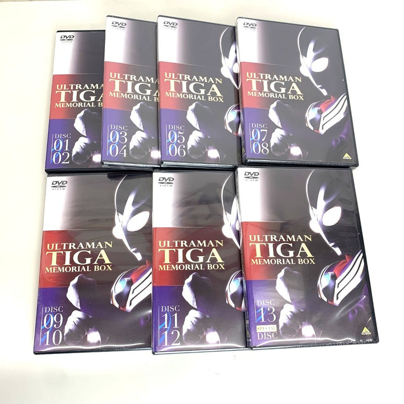 ウルトラマンティガ　メモリアルボックス　全52話　DVD14枚組　ディスク3～未開封　バンダイビジュアル 【112046101005】