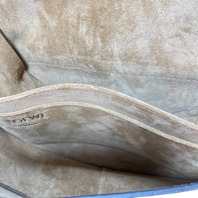 【新品同様】ロエベ ゲート スモール ショルダーバッグ 321.74AT20 レザー ブラウン LOEWE GATE 斜め掛け 【24000101735】