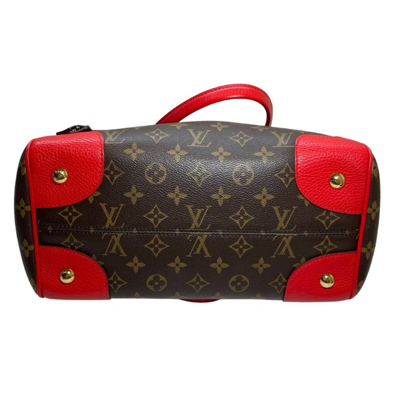 ルイヴィトン モノグラム エストレーラMM M51193 コクリコ 2WAYショルダーバッグ トートバッグ 斜め掛け レッド LOUIS VUITTON 【240001017913】