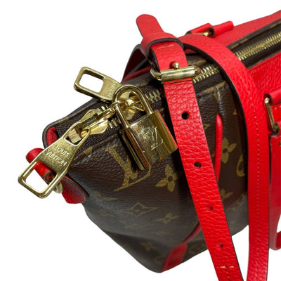ルイヴィトン モノグラム エストレーラMM M51193 コクリコ 2WAYショルダーバッグ トートバッグ 斜め掛け レッド LOUIS VUITTON 【240001017913】
