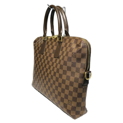 ルイ ヴィトン ダミエ エべヌ ポルトドキュマン ジュール N42242 ビジネスバッグ ブリーフケース 2way ショルダーバッグ LOUIS VUITTON 【240005003494】