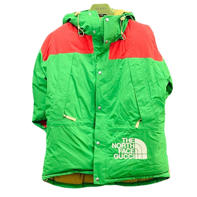 【超美品】GUCCI×THE NORTH FACE ダウンジャケット メンズ Lサイズ 【2400050046573】